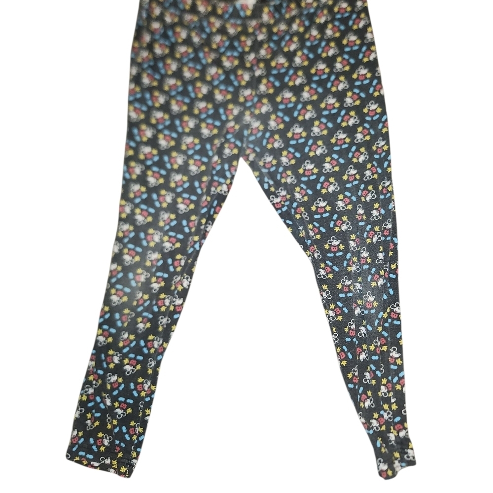 Mickey Mouse Pattern Pajama Bottoms Size 8/10